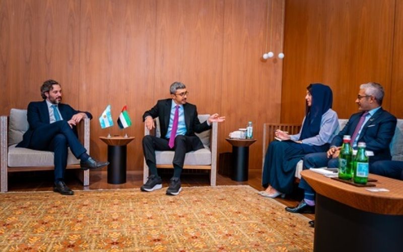 Abdullah bin Zayed Meets Foreign Ministers at the 78th UN General Assembly