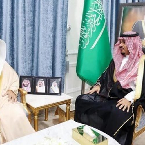 Deputy Governor of Najran Region Receives President of the Administrative Court