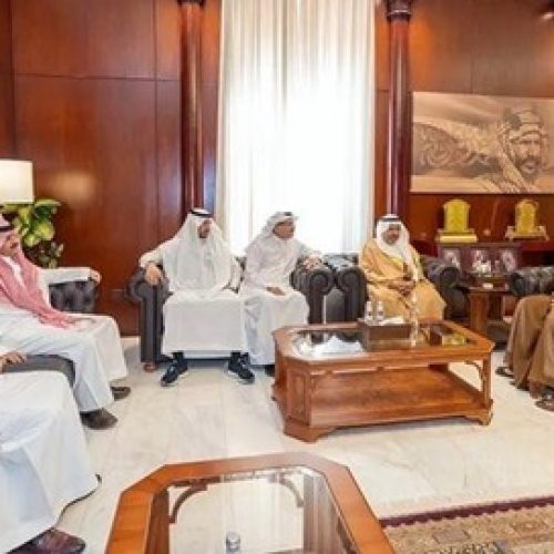 Emir of Hail Region Welcomes Deputy Minister of Transport and Logistics for Road Affairs