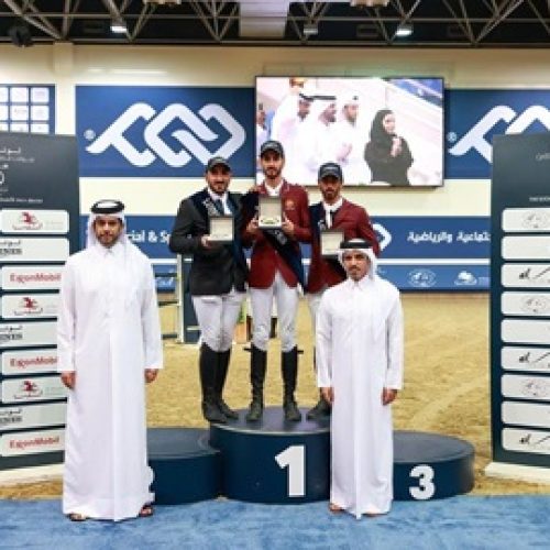 Equestrian Triumph: Mohammad Khalifa Al Bakr Secures Victory in the Middle Round of Longines Hathab Championship