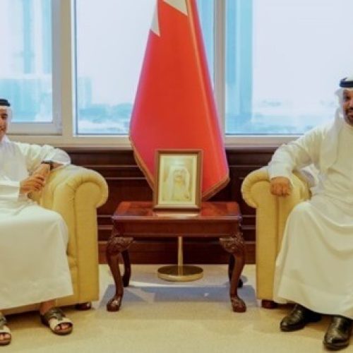 Finance and National Economy Minister Meets CBB Chairman