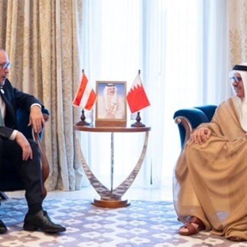 Foreign Affairs Minister Meets Austrian Counterpart, Strengthening Diplomatic Ties