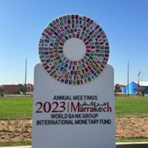 Global Economic Collaboration in Focus: Chrisoula Zacharopoulou Attends IMF and World Bank Meetings in Marrakech