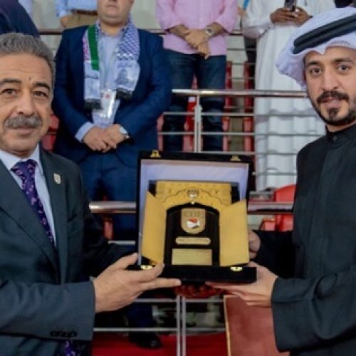 HH Shaikh Khalid bin Hamad Attends Egyptian Basketball Super Cup