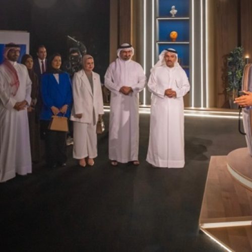 HH Shaikh Nasser Visits ‘Beban’ Studio