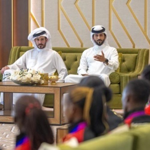 HH Shaikh Nasser bin Hamad Meets Hangzhou 2022 Asian Games Champions