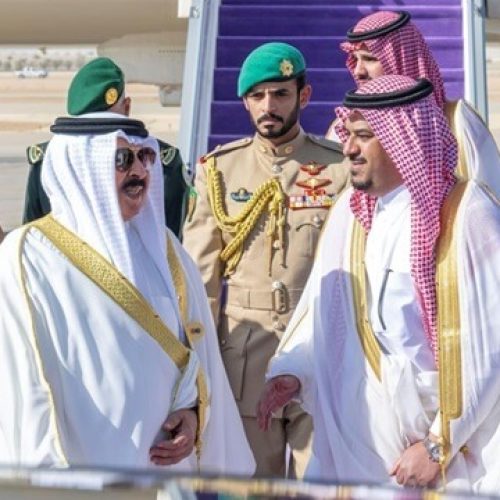 HM King Arrives in Saudi Arabia