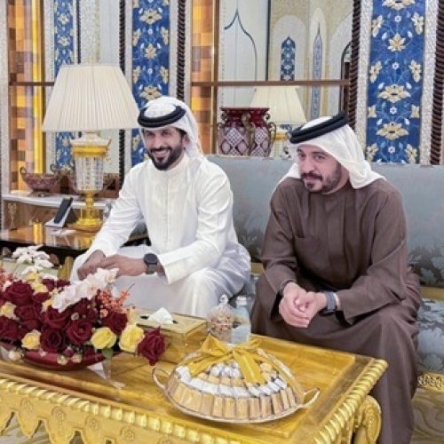 HM King Meets HH UAE Vice President