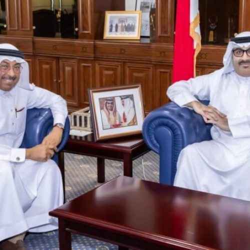 Local News Kingdom of Bahrain: Education Minister Meeting with IOV President