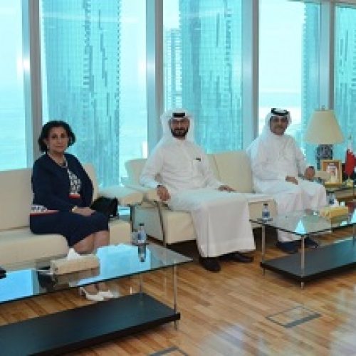 Local News Kingdom of Bahrain: Minister Meets Bahá’í Social Society Chairman