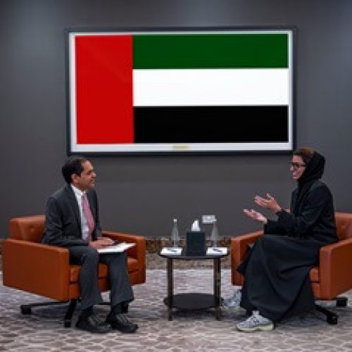 Noura Al Kaabi Explores Enhancing Bilateral Relations with the Indian Ambassador to the UAE